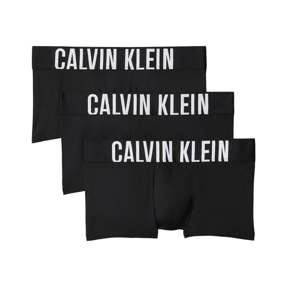 Calvin Klein Mens Low Rise Trunk 3-Pack, Multi